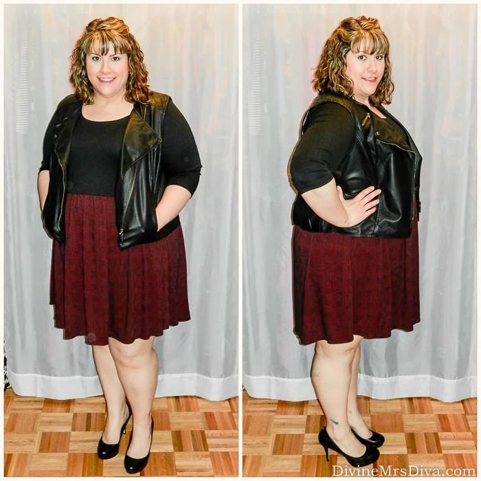 What I Wore: BB Dakota Hogan Dress via Gwynnie Bee