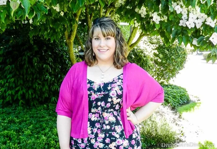 What I Wore: Feminine Floral Tank Dress