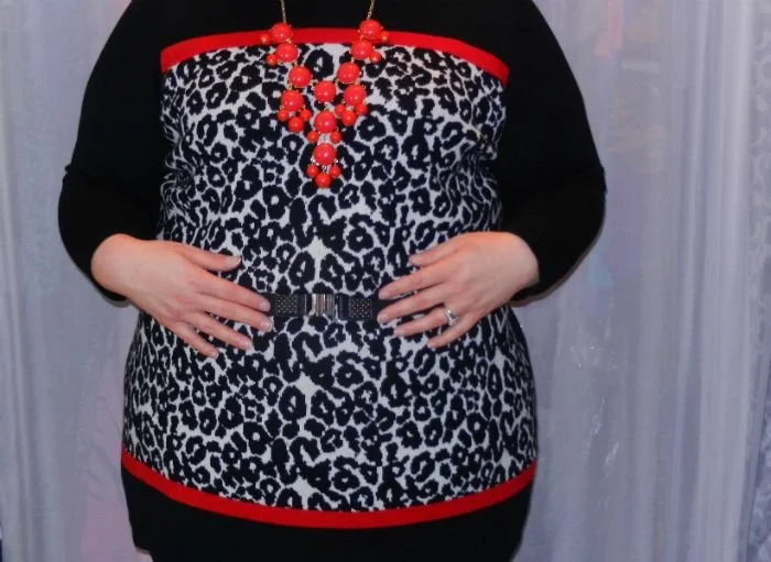 What I Wore: Black and White and Red All Over