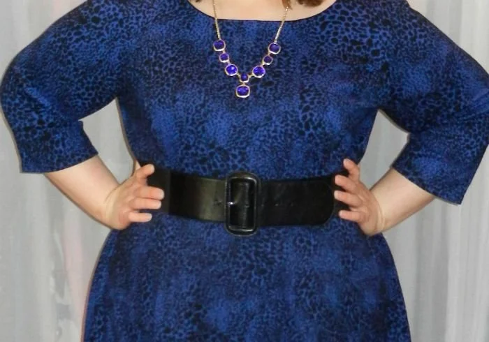 What I Wore: Royal Blue and Totally New (to me)