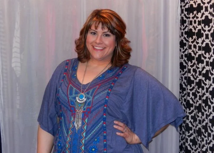 What I Wore: Embroidered Kimono Dress