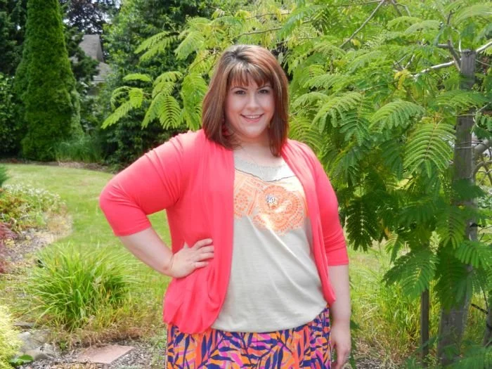 What I Wore: Coral Heat