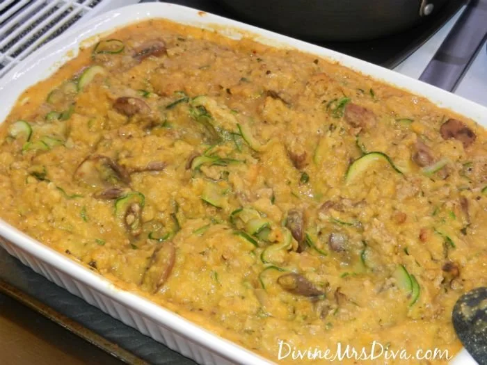 Diva In The Kitchen: Zucchini Fettuccine with Rosemary Butternut Creme Sauce