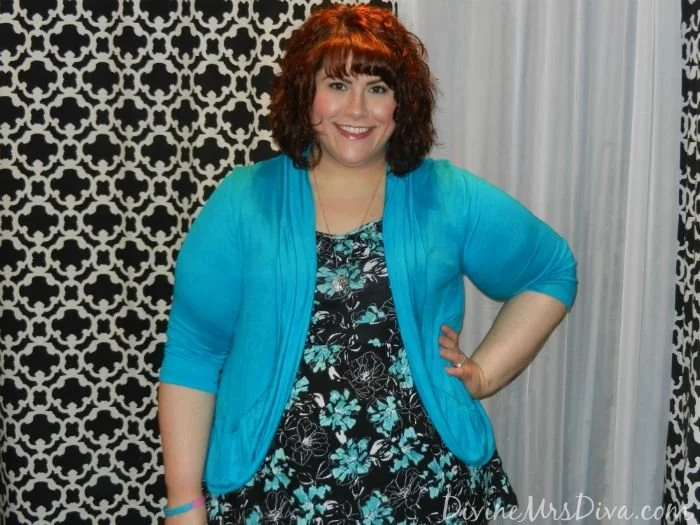 What I Wore:  Turquoise Floral