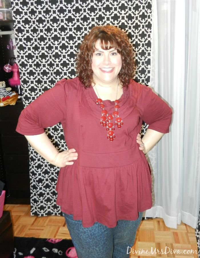 What I Wore: Sartorial Medley - Garnet