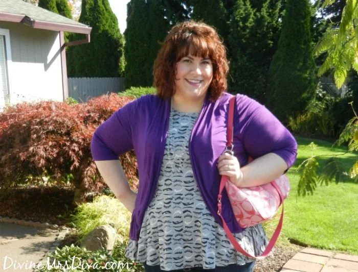 What I Wore: Eyelash Peplum