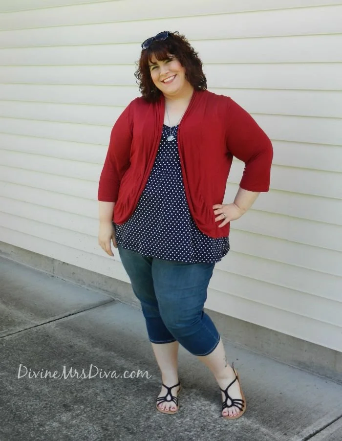 What I Wore: Polka Dot Fun!