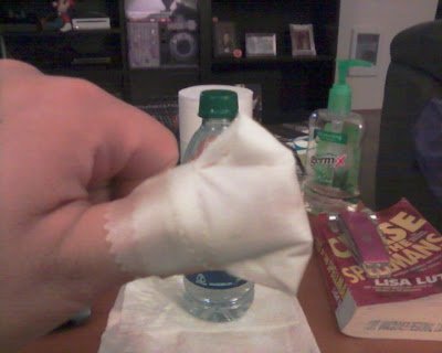 Off with your thumb!