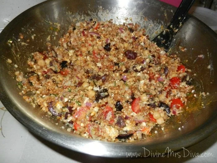 Diva In The Kitchen: Bulgur Wheat and Wheat Berry Salad
