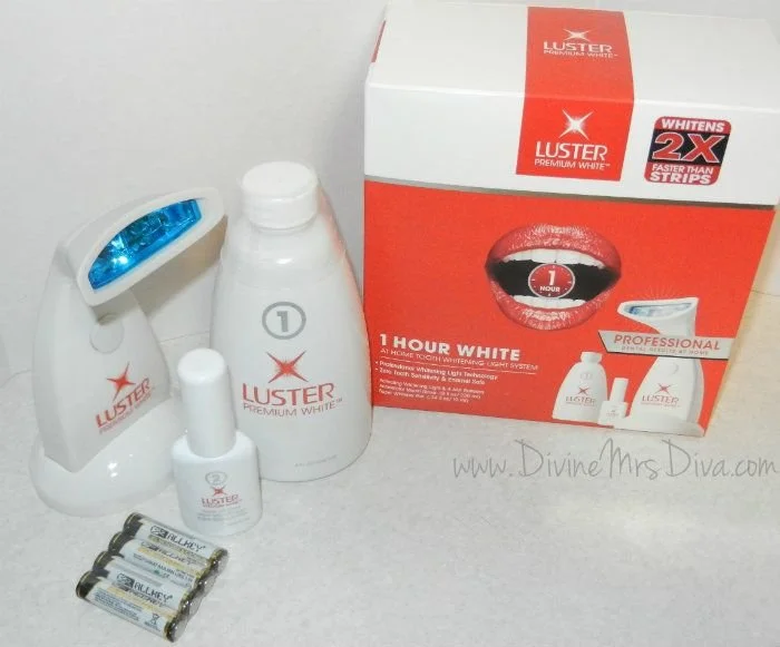 Review: Luster Premium White 1 Hour Tooth Whitening Kit