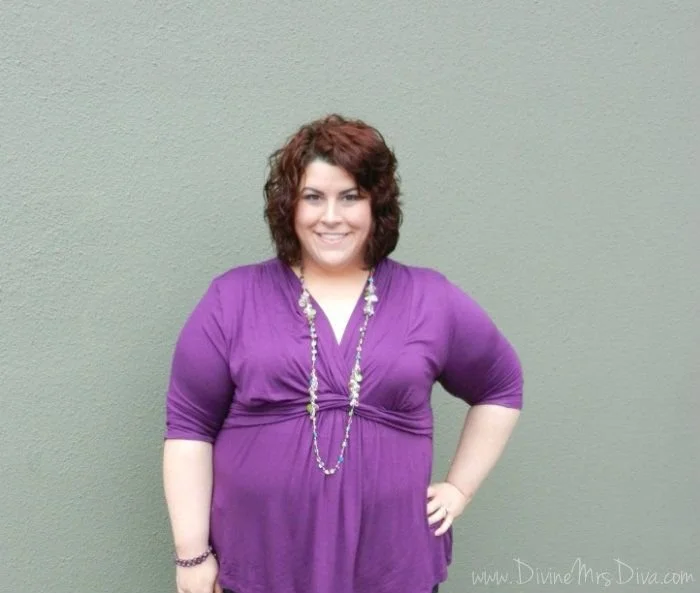 What I Wore:  Purple Power