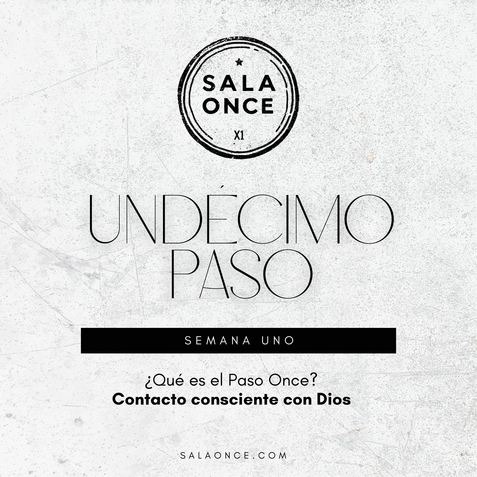 Undécimo Paso (I)