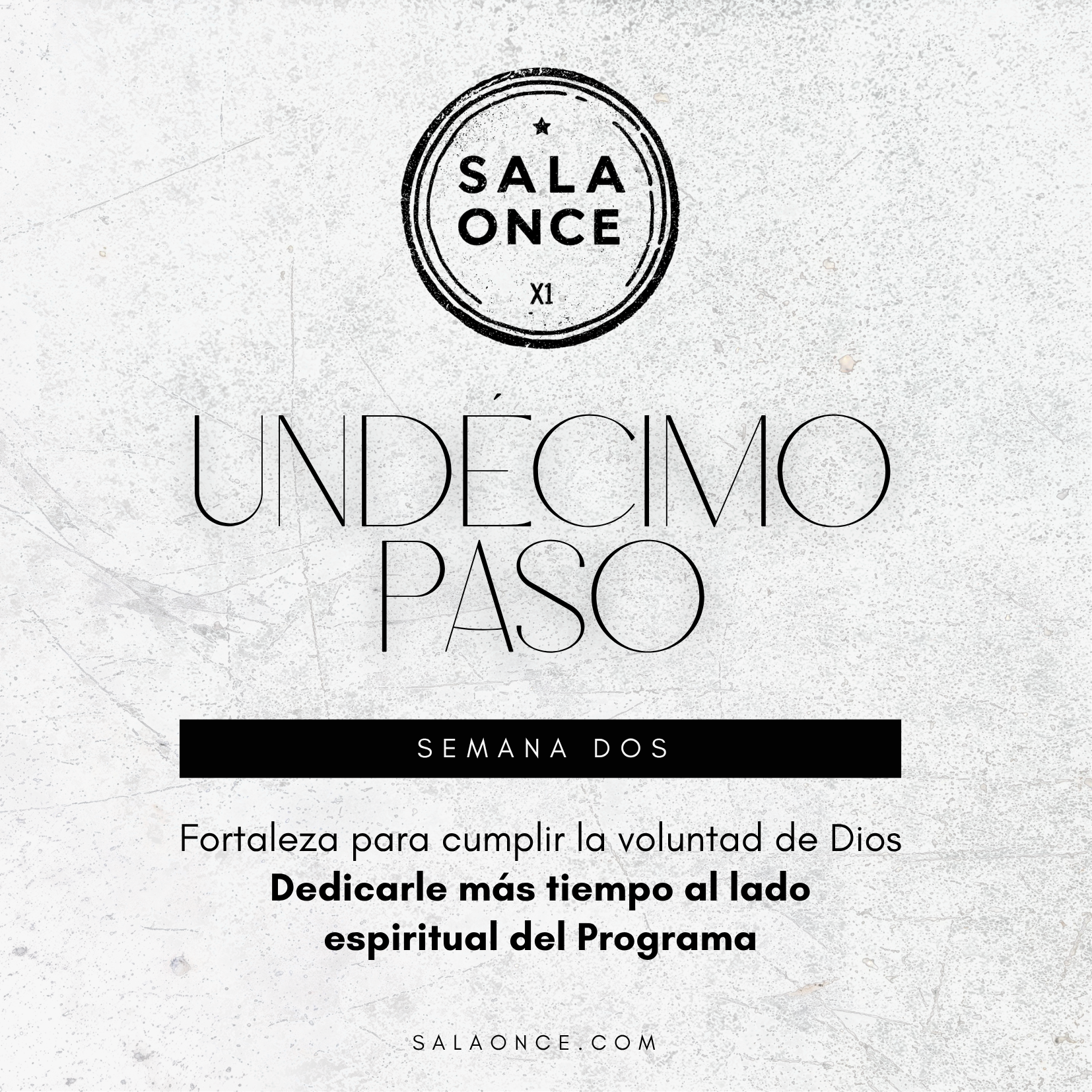Undécimo Paso (II)