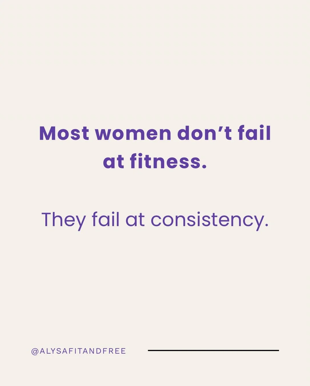 Most women don&rsquo;t need more motivation &mdash; they need structure.

I see it all the time: women doing &ldquo;all the right things&rdquo; but never seeing lasting progress because there&rsquo;s no clear plan or accountability.

That&rsquo;s why
