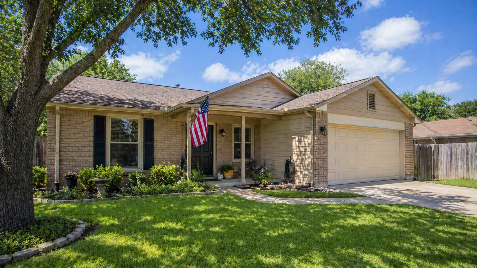 Single-family Texas home leased by Open Door Pathway Foundation for residents and veterans