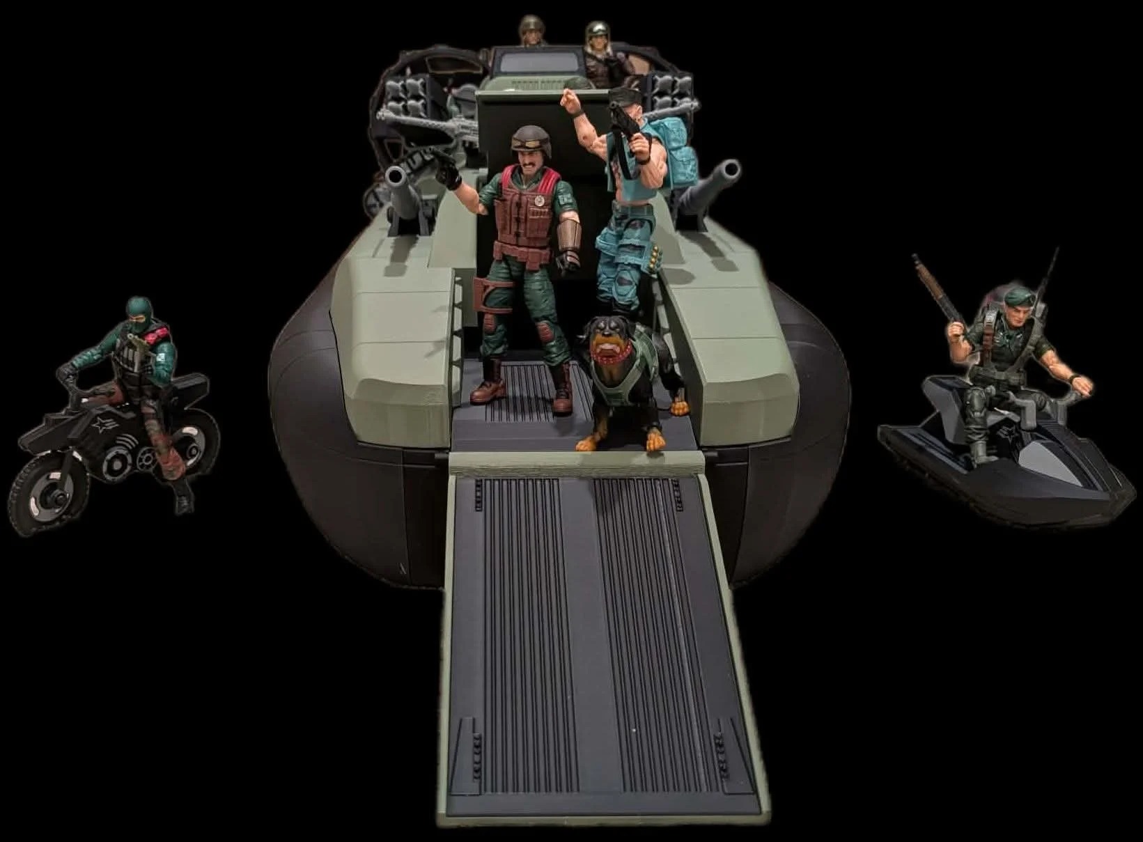 Custom GI Joe-Style W.H.A.L.E. Hovercraft | Classified Scale | Fan Inspired
