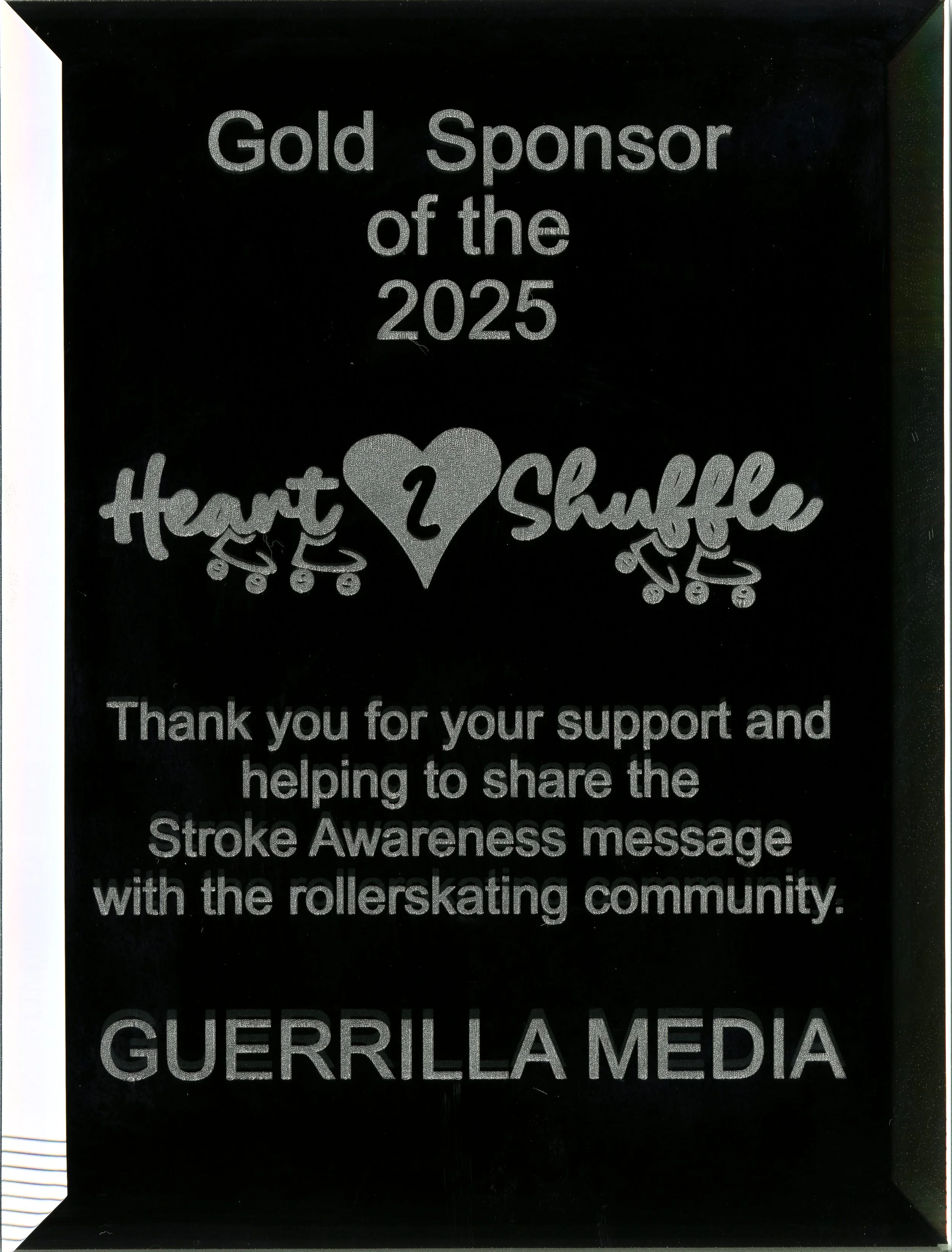 Gold Sponsor - Heart 2 Shuffle