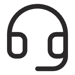 Stylized black and white logo of a headphone with a lowercase 'g' integrated into the design.