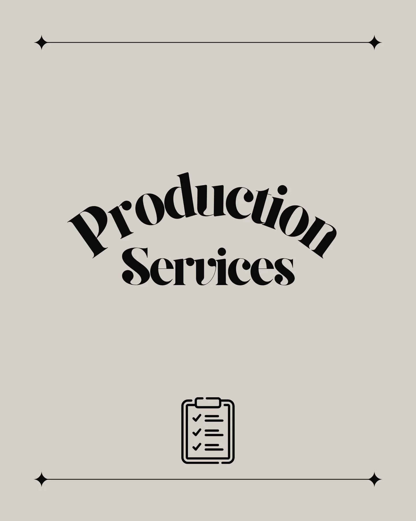 From concept to final cut and everything in-between🎥✨
Are you looking for a producer to help bring your creative project together?

📩 open for projects - get in touch