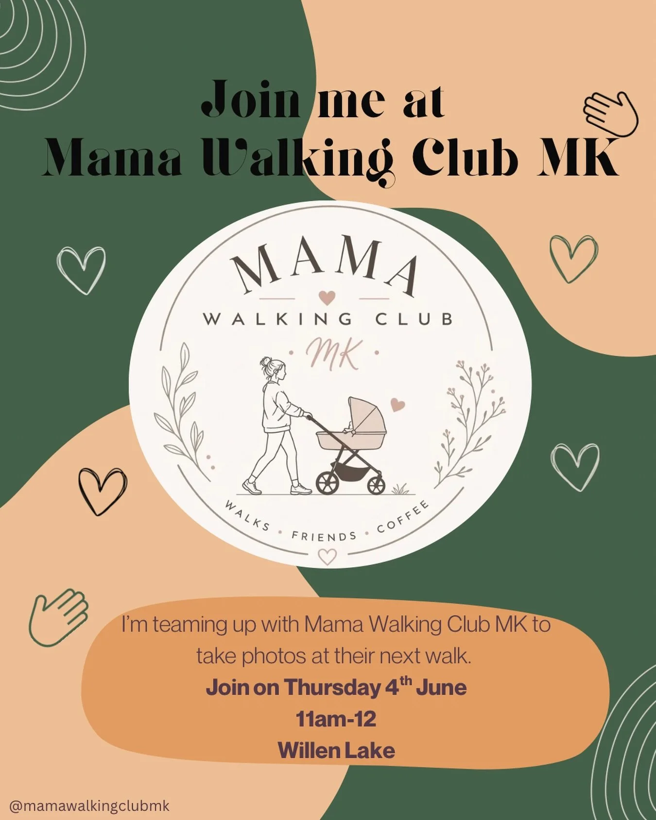 Excited to be joining the next walk with @mamawalkingclubmk to capture some relaxed, natural moments along the way 🤍

If you&rsquo;re a local mum looking to meet people, get out for a walk and make some memories with your little one, come along. I&r