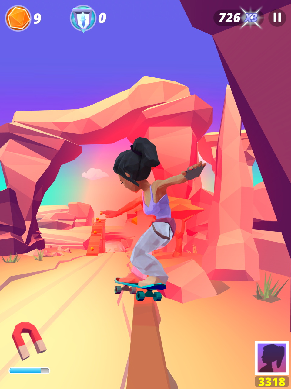 Infinite Skater (iOS/Android)
