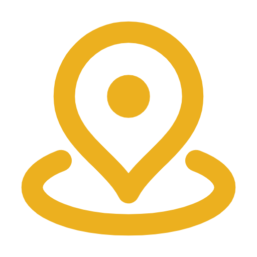 Map pin icon representing locally owned and operated service