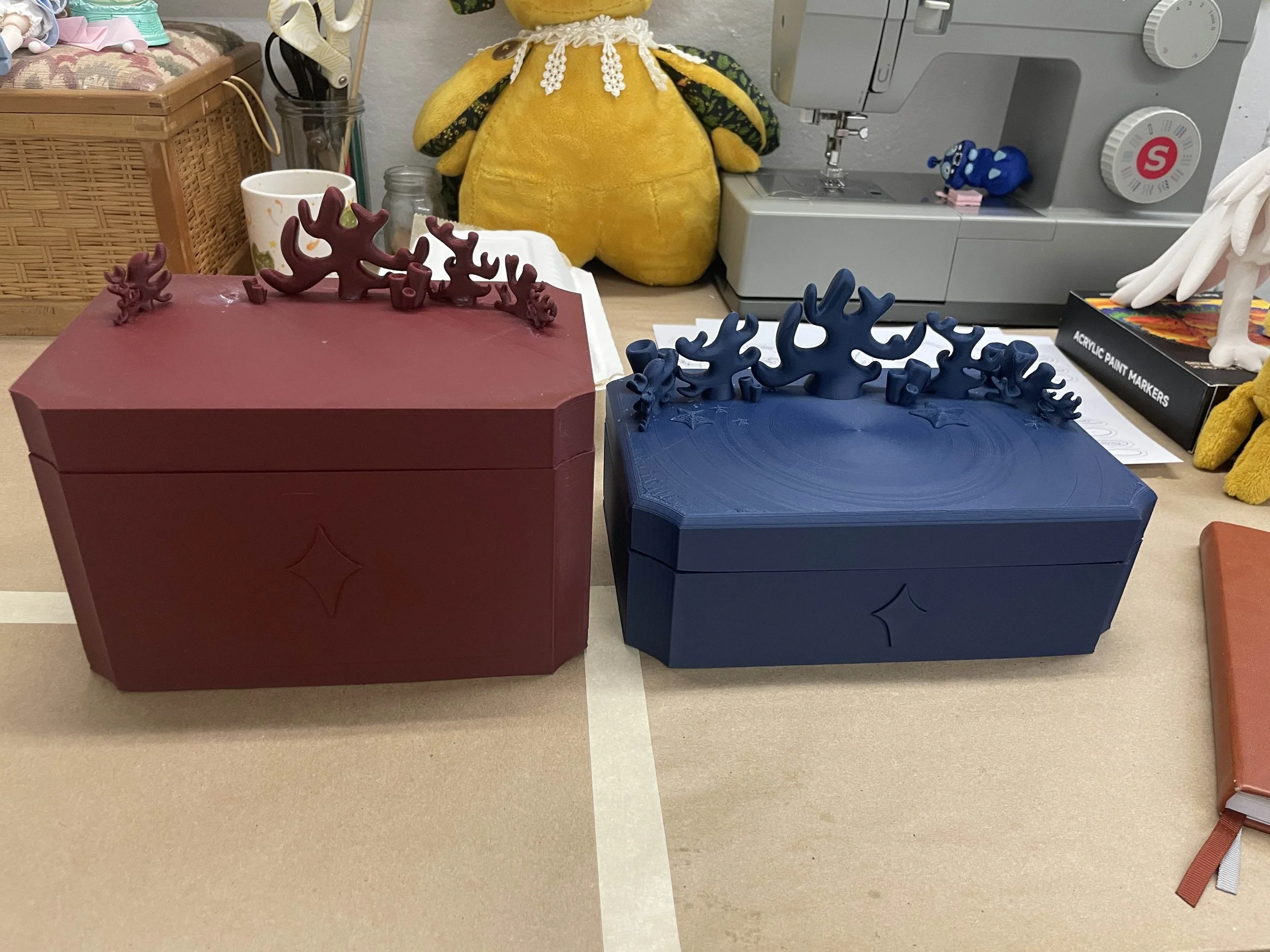 Printed 2nd and 3rd Prototype