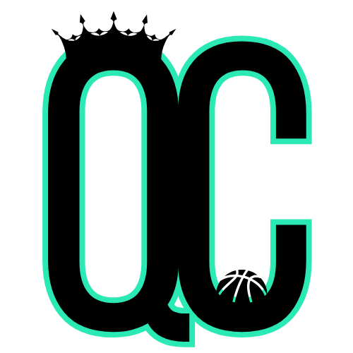 Neon sign with the letters 'L', 'O', and 'C' in teal against a black background.