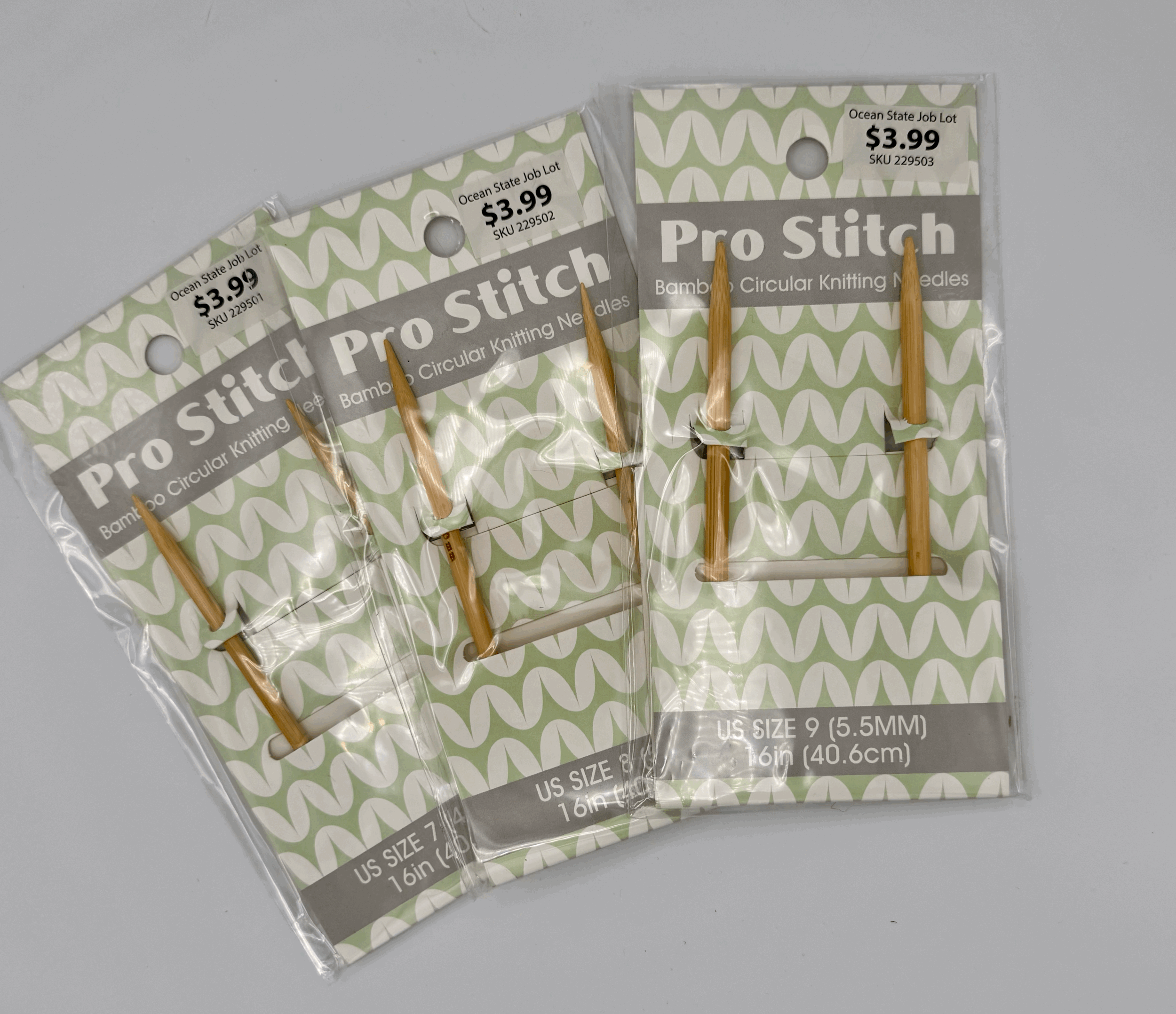 Pro Stitch Bamboo Circular Needles