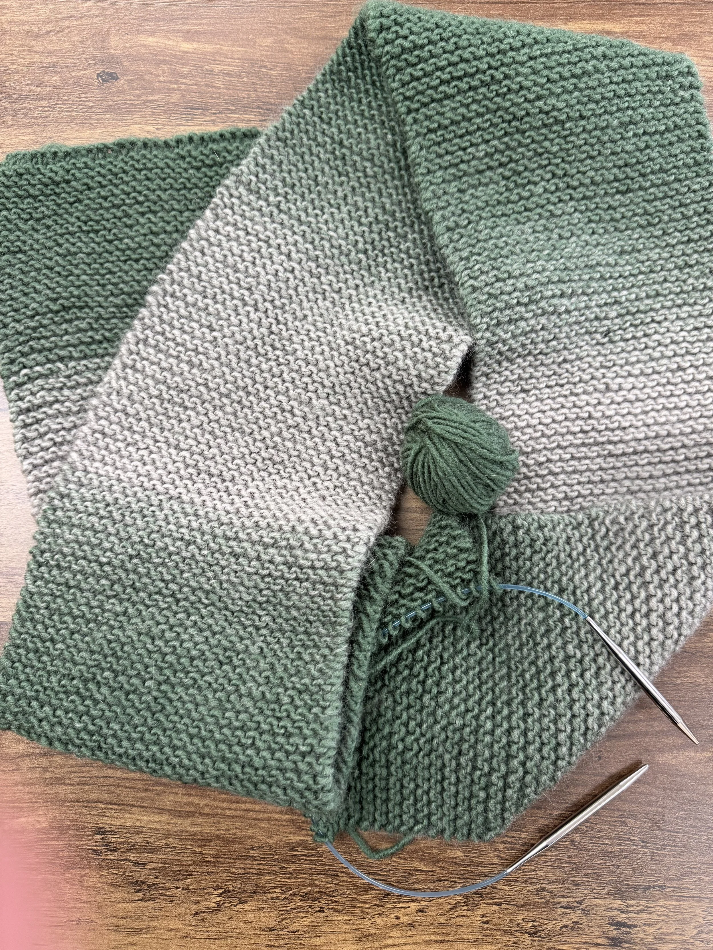Knit a Scarf! Beginner Knitting Class at Artzy Junkin.