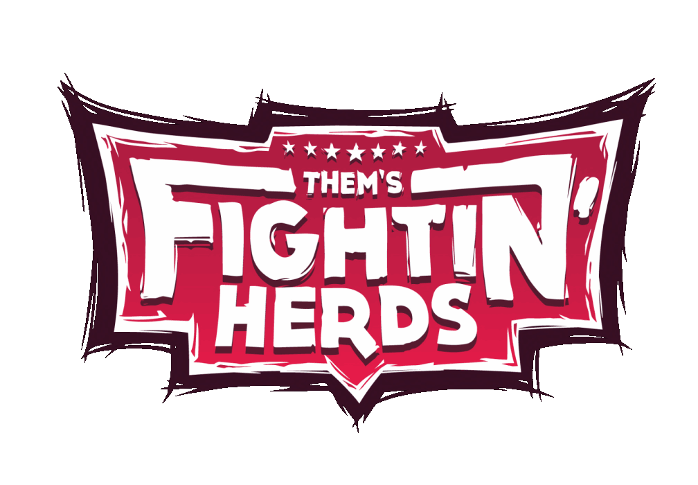.gif of Them's Fightin' Herds logo