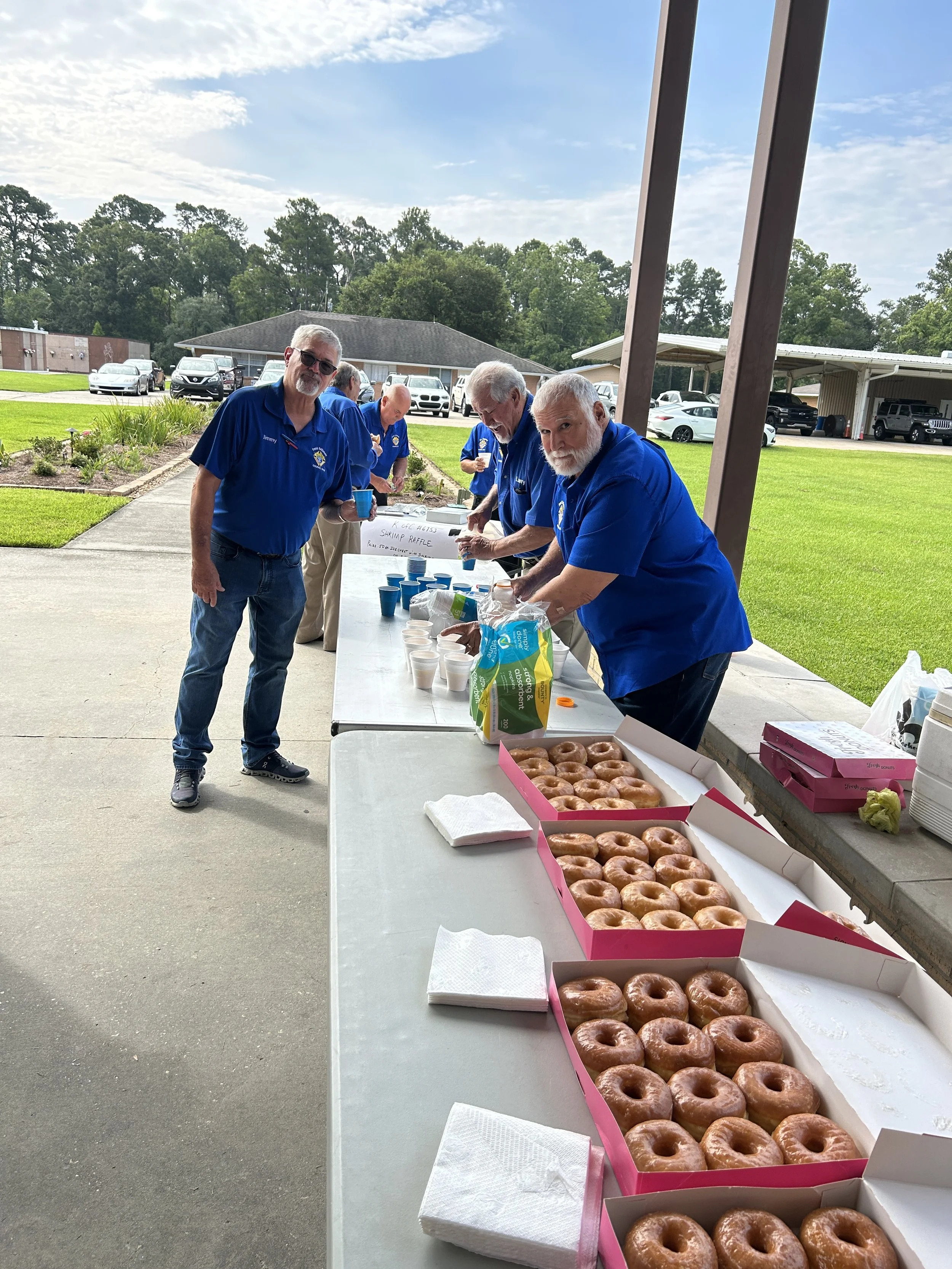 First Sunday Mass + Donuts