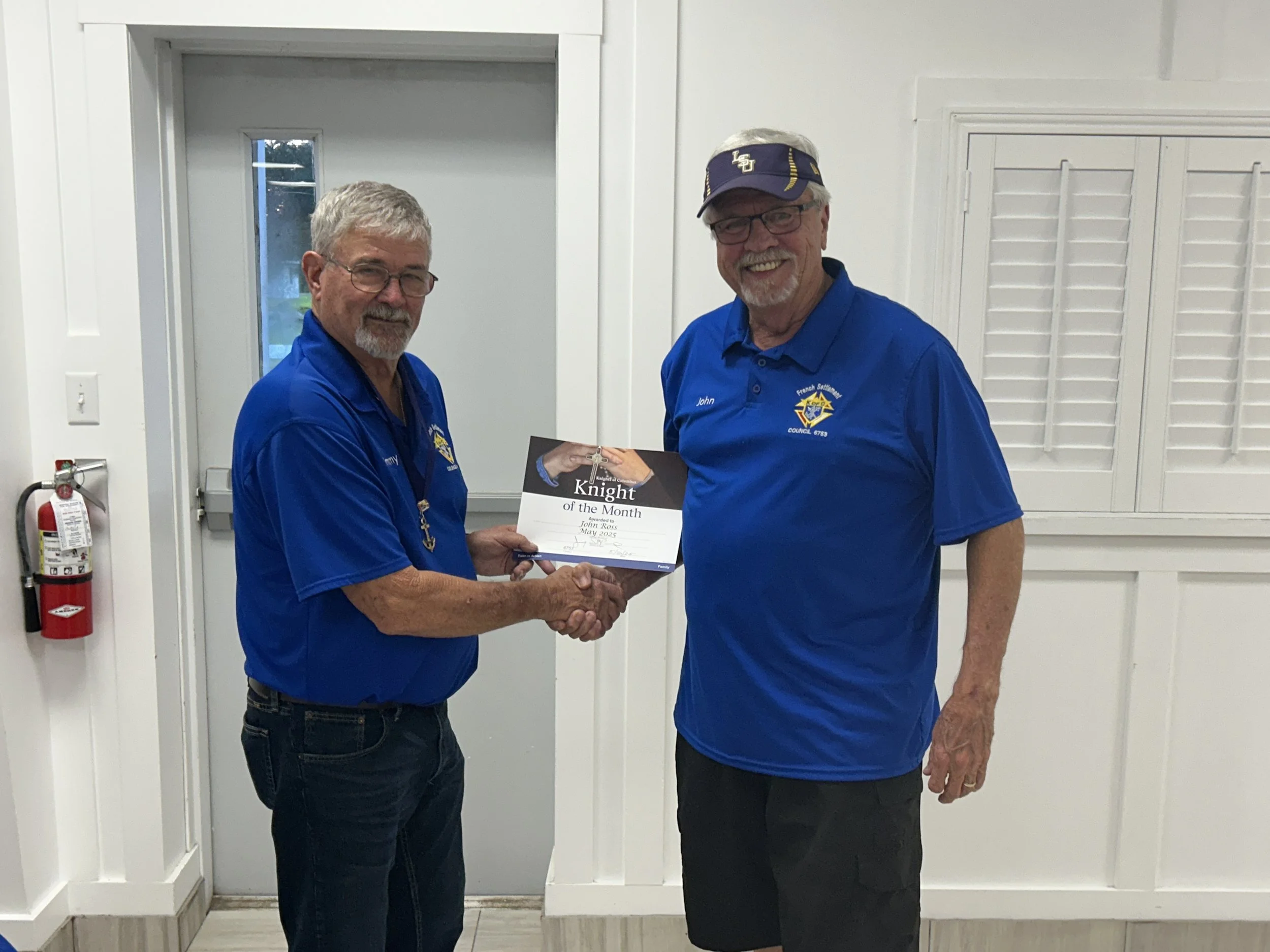 Knight of the Month May 2025