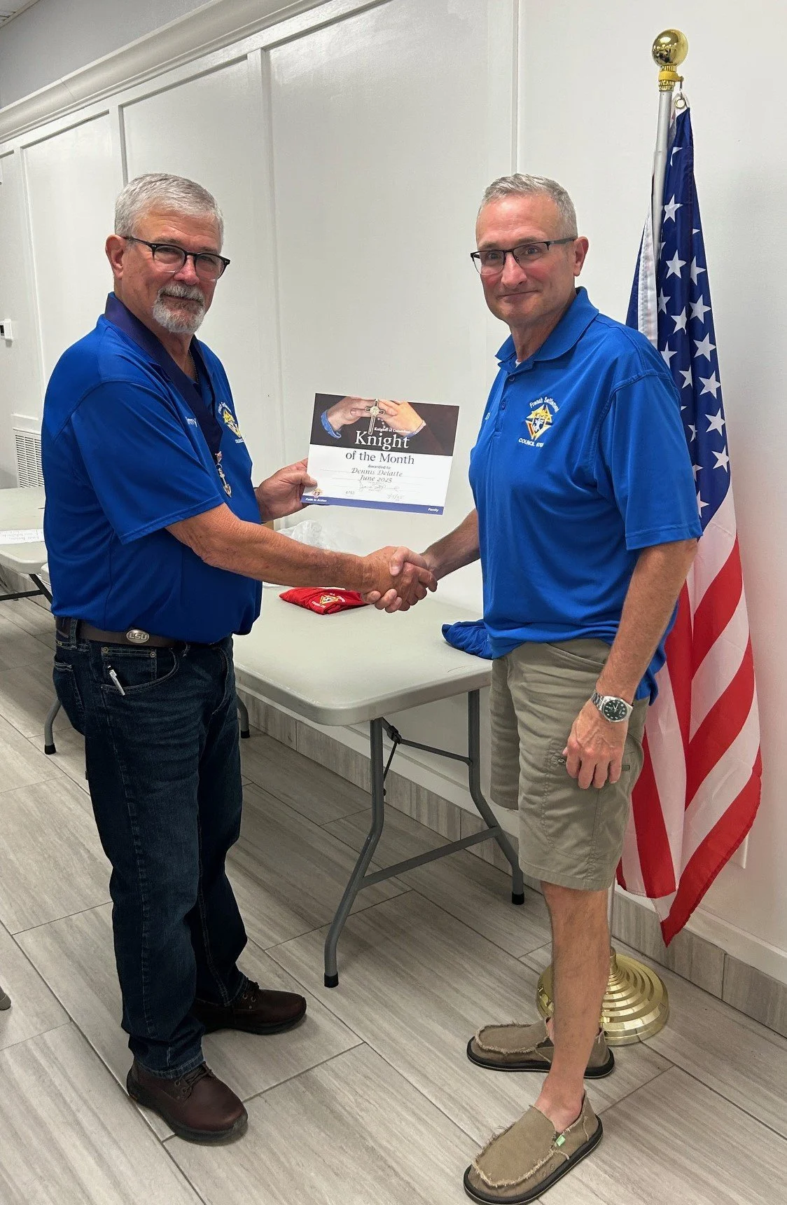 Knight of the Month July 2025