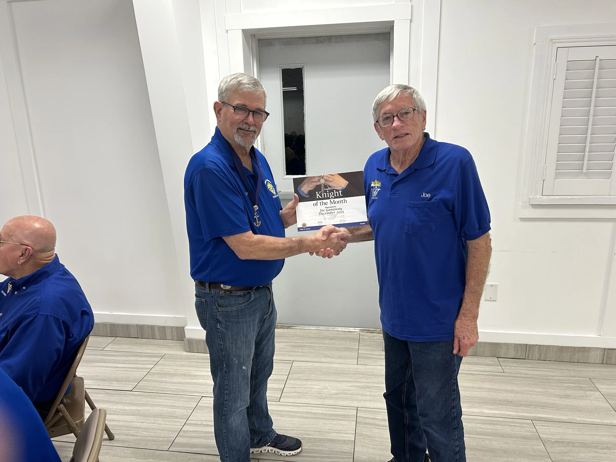 Knight of the Month December 2025