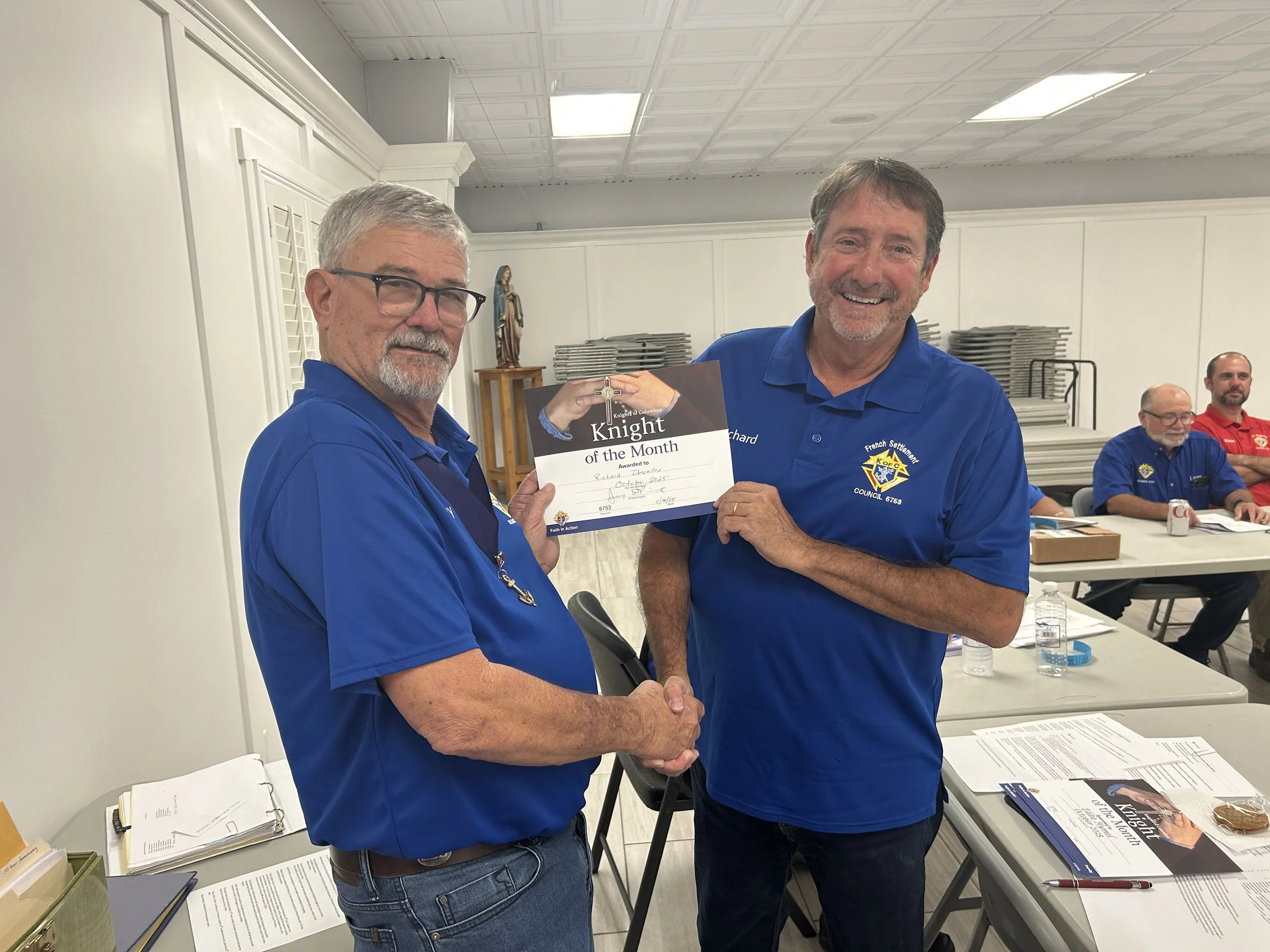 Knight of the Month October 2025