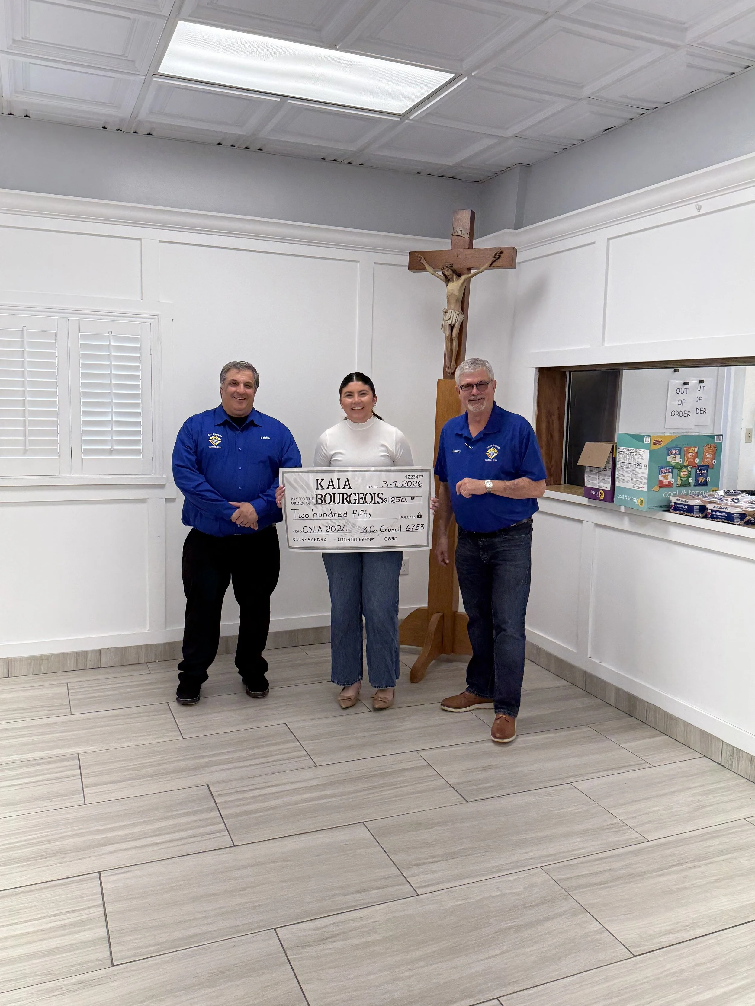 Catholic Youth Leadership Award Recipients