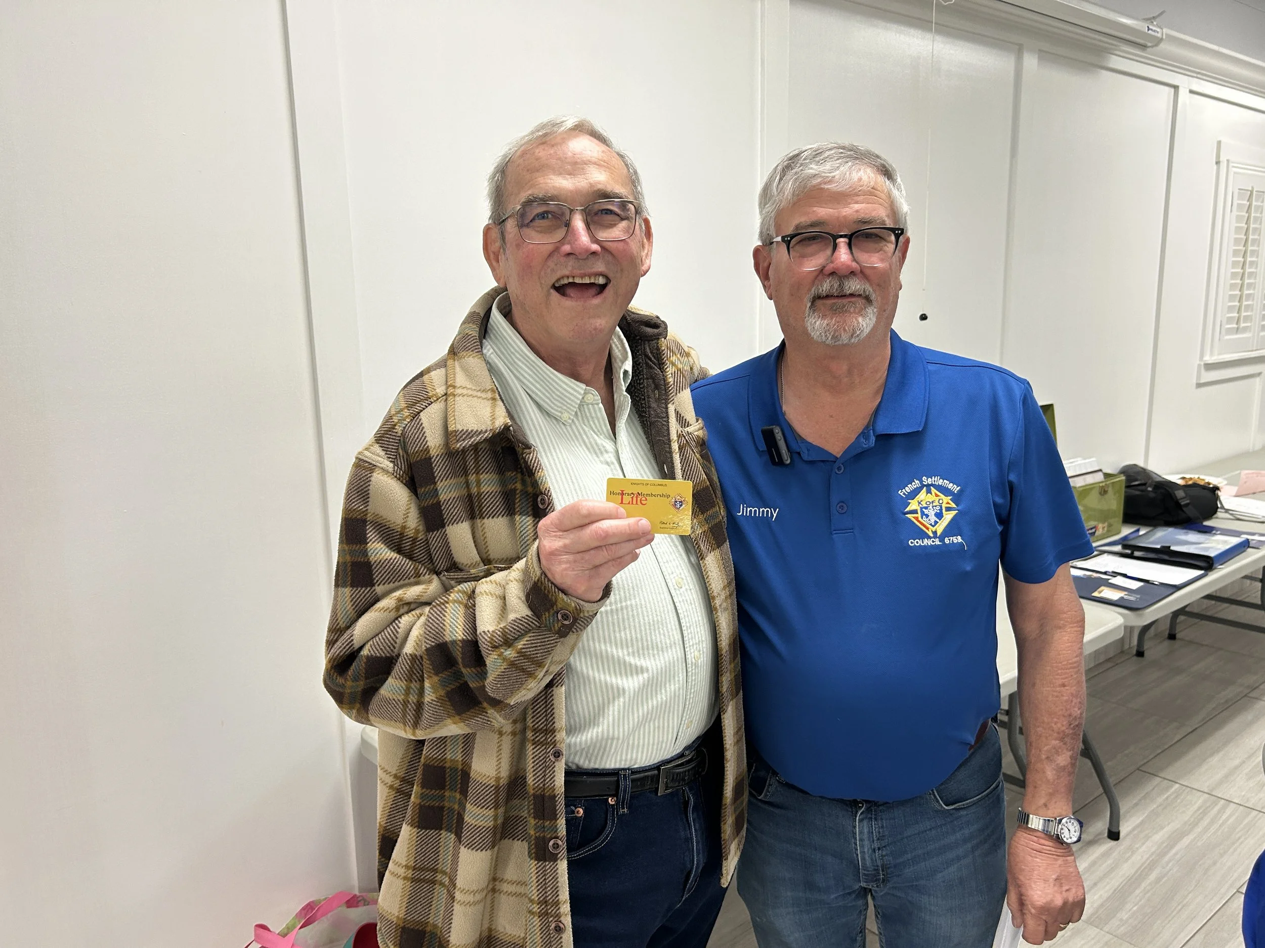 Knight Receives Honorary Life Membership 