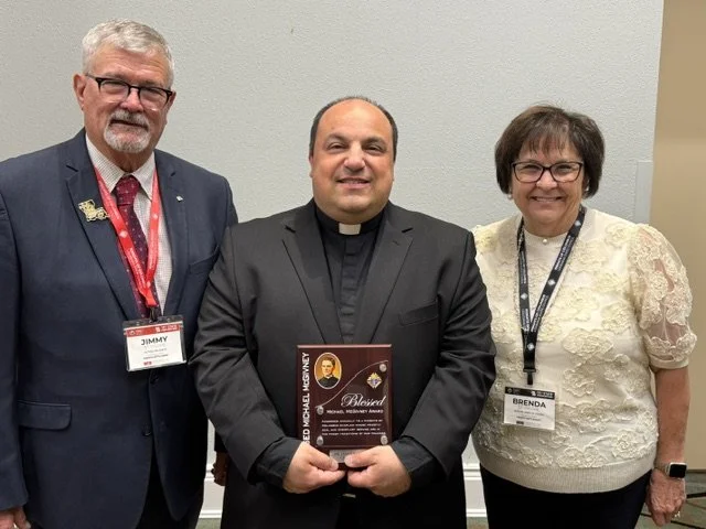 Fr. Jason Honored with Blessed Michael J. McGivney Award