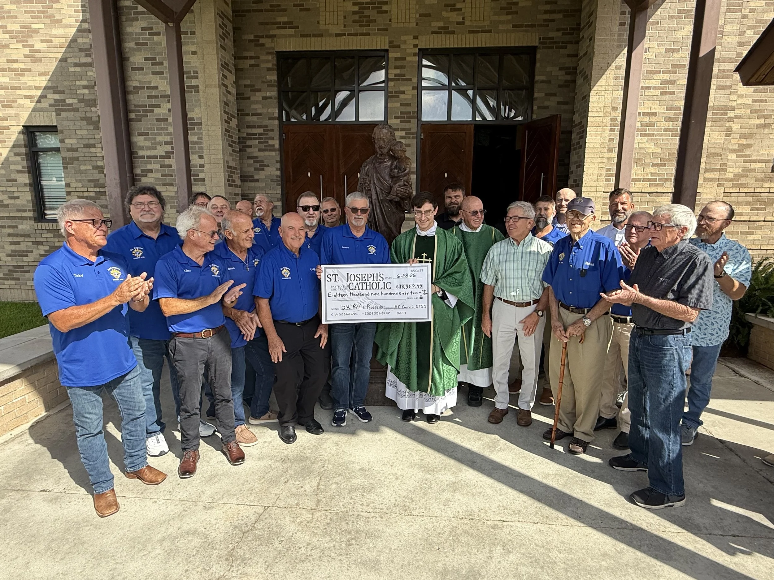 Raffle Raises $19k for Church