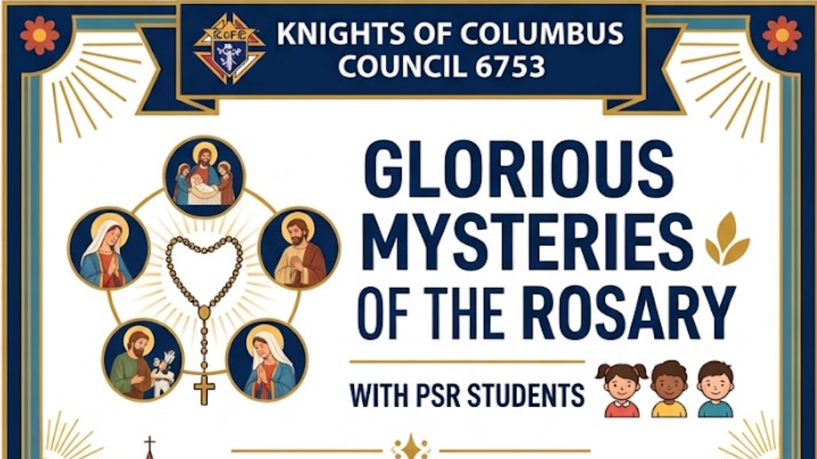 Glorious Mysteries of the Rosary with PSR Students