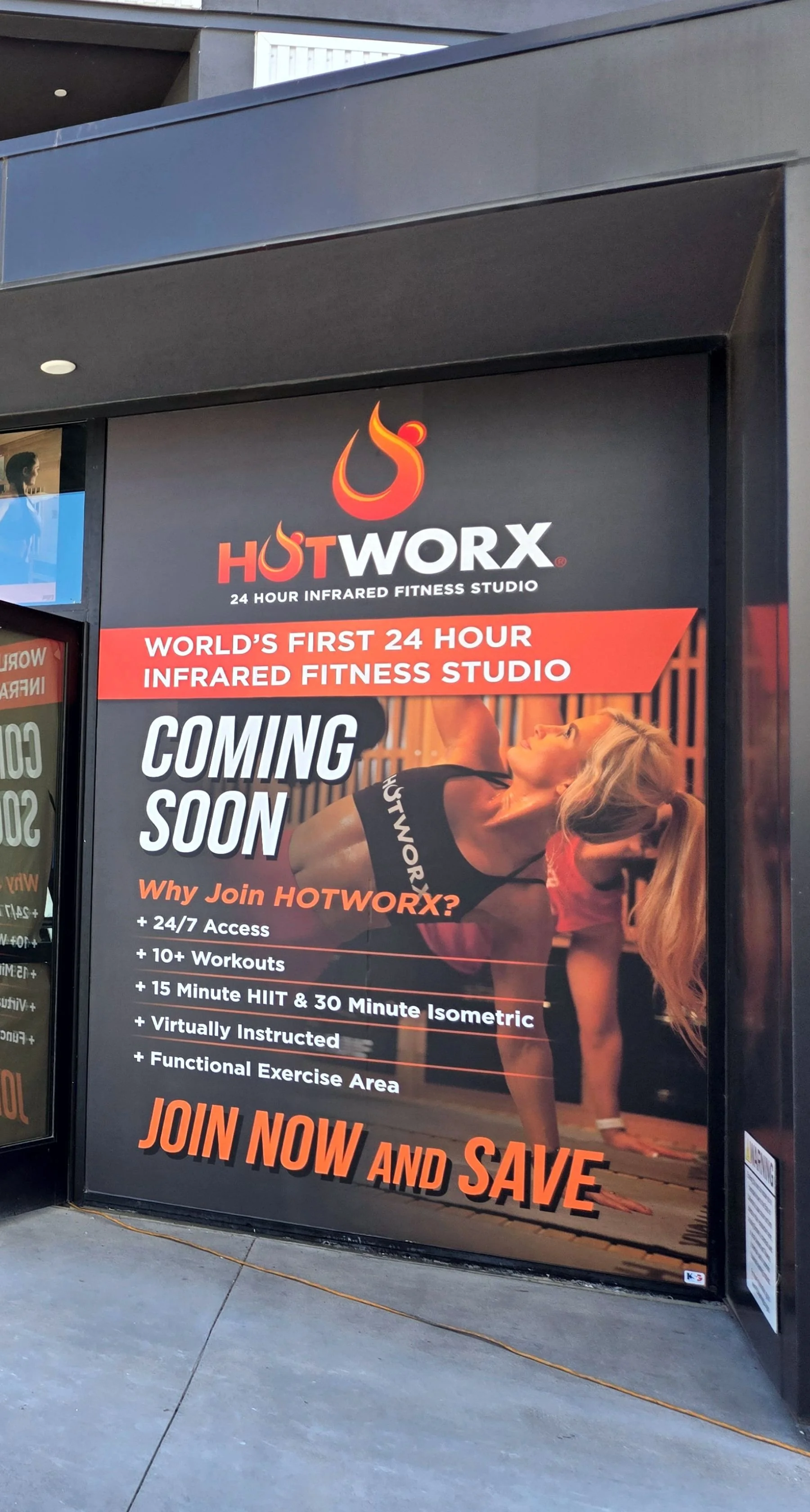 Custom printed full coverage window graphics