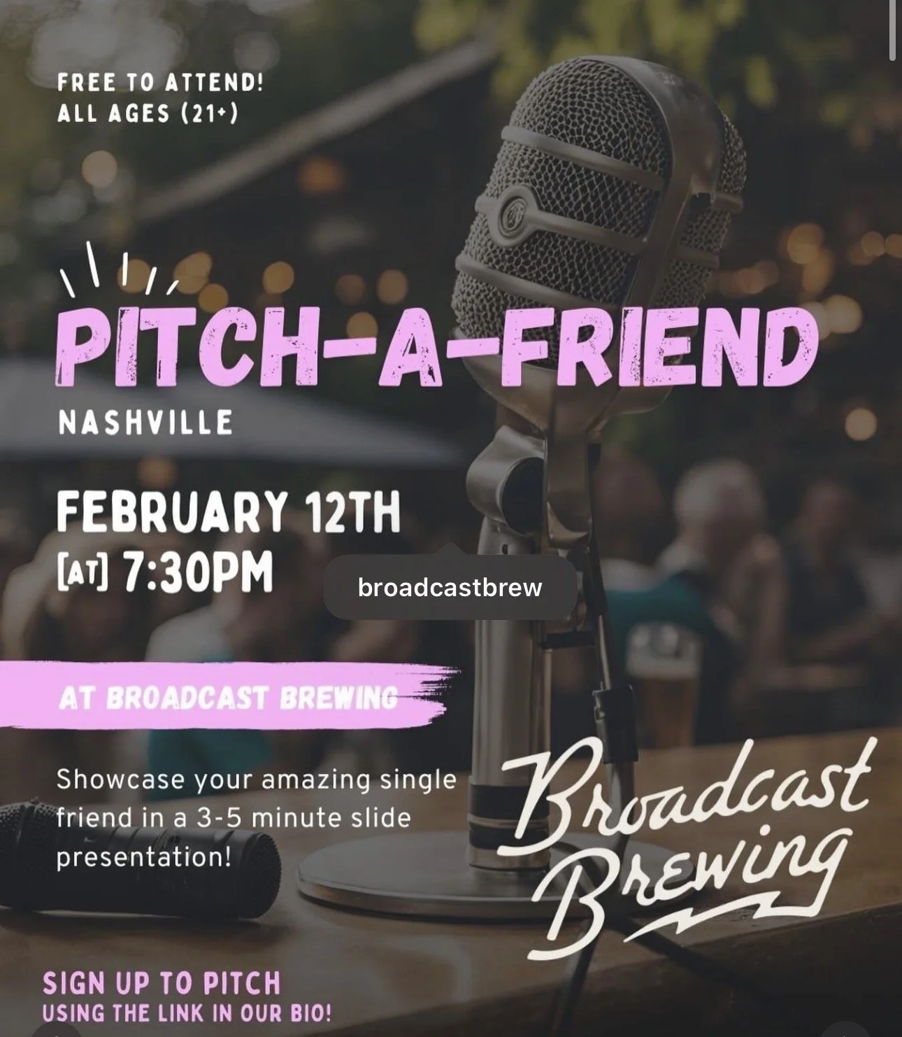 Pitch a Friend Nashville