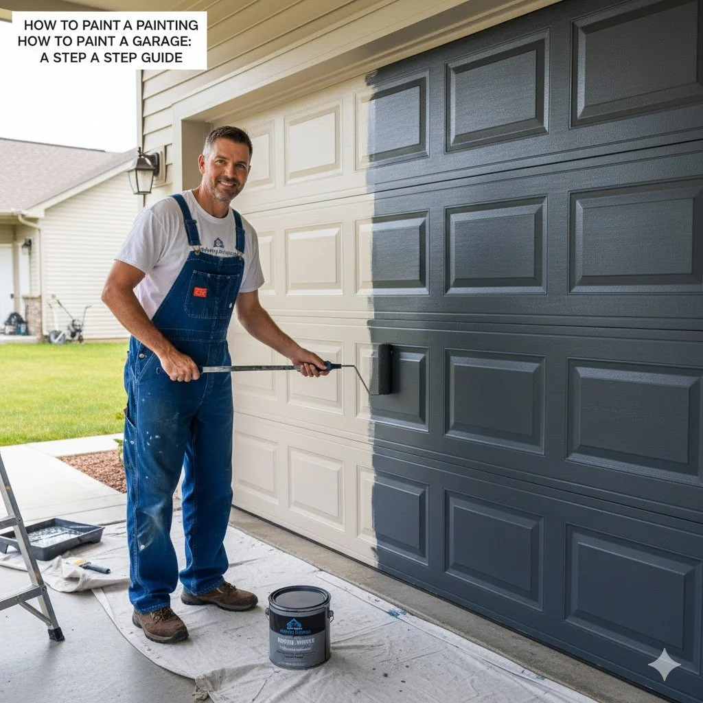 How to Paint a Garage Door: A Step-by-Step Guide