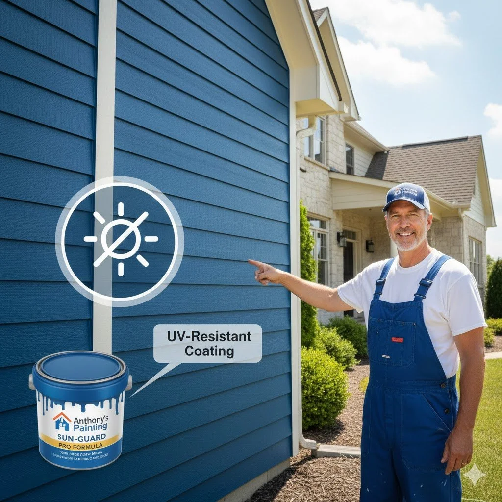 How to Prevent Fading Exterior Paint in Homes That Get Full Sun