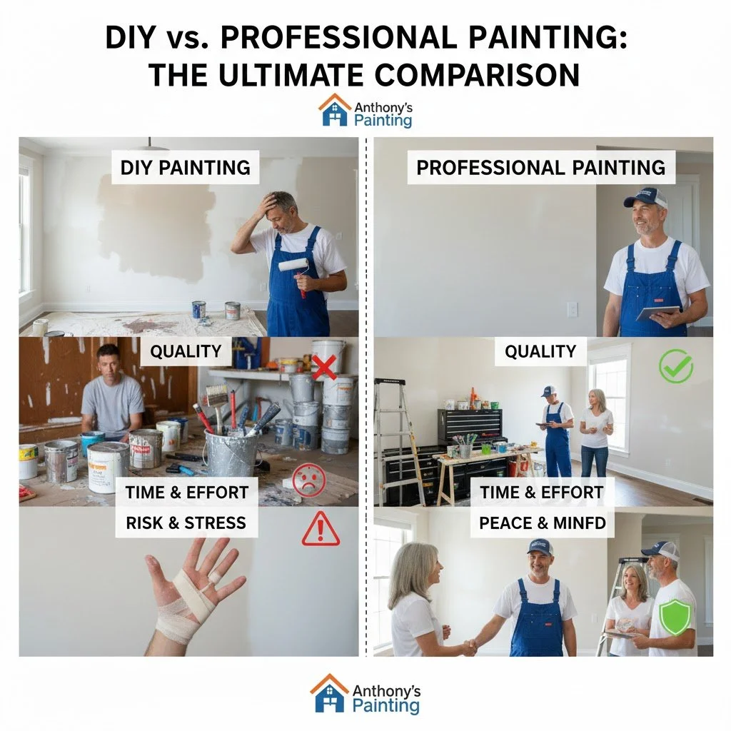 DIY vs. Professional Painting: The Ultimate Comparison