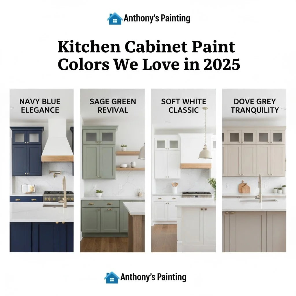 Kitchen Cabinet Paint Colors We Love in 2025