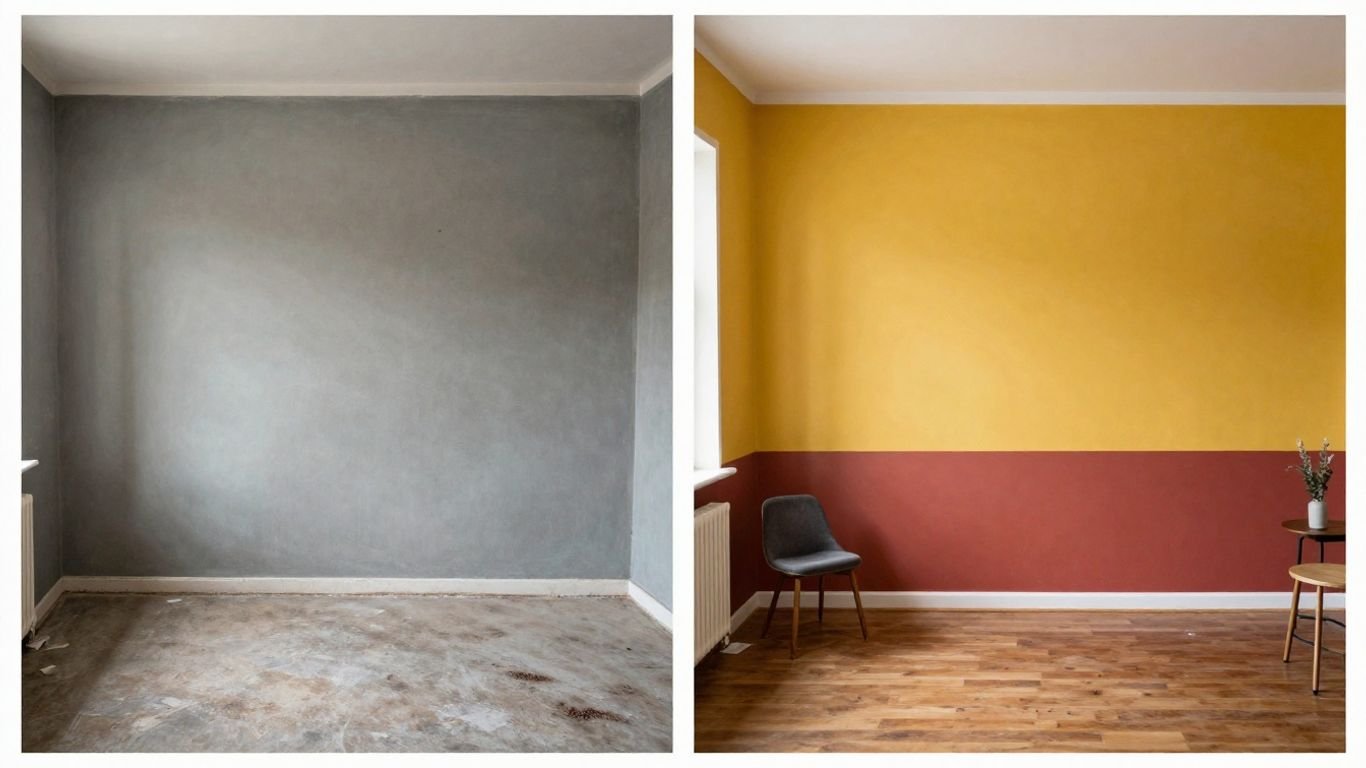 Transform Your Home: Stunning Before and After Interior Painting Transformations