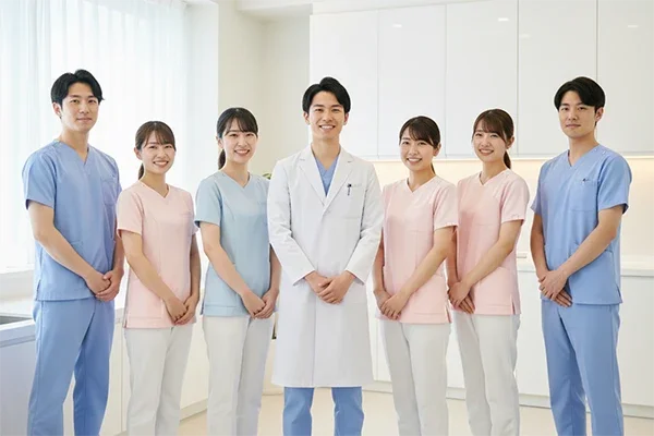 医療写真の集合写真