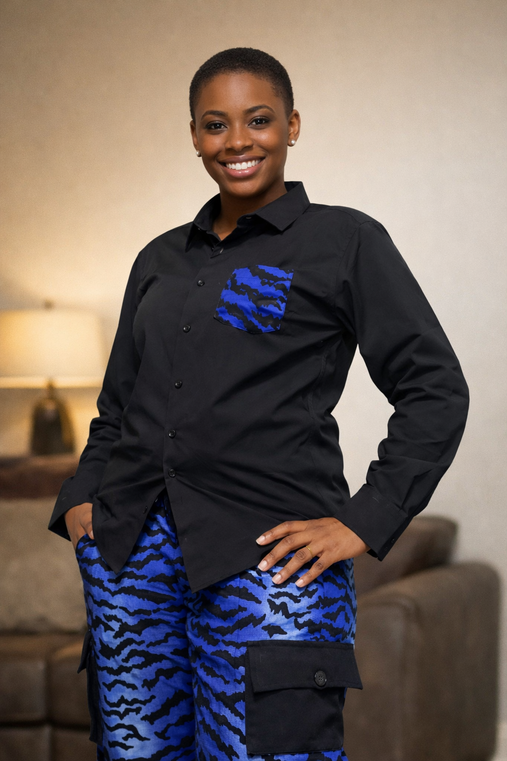 Shirt and Cargo Pants